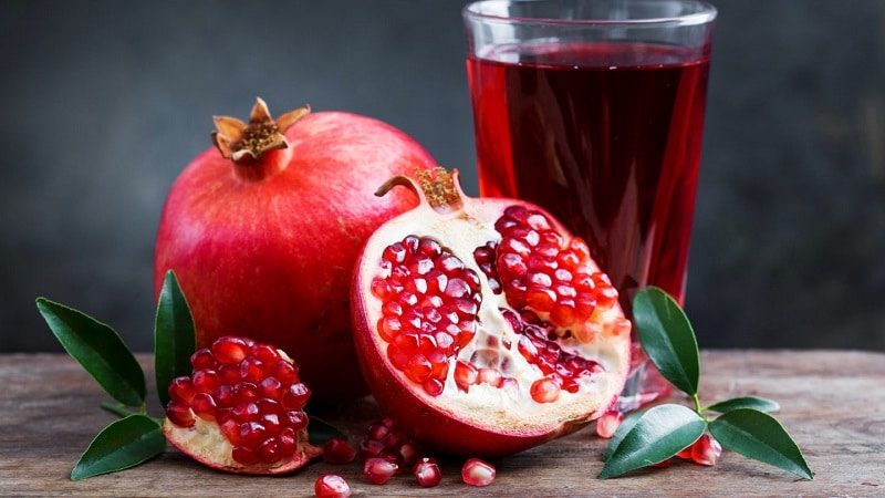pomegranate is a fruit