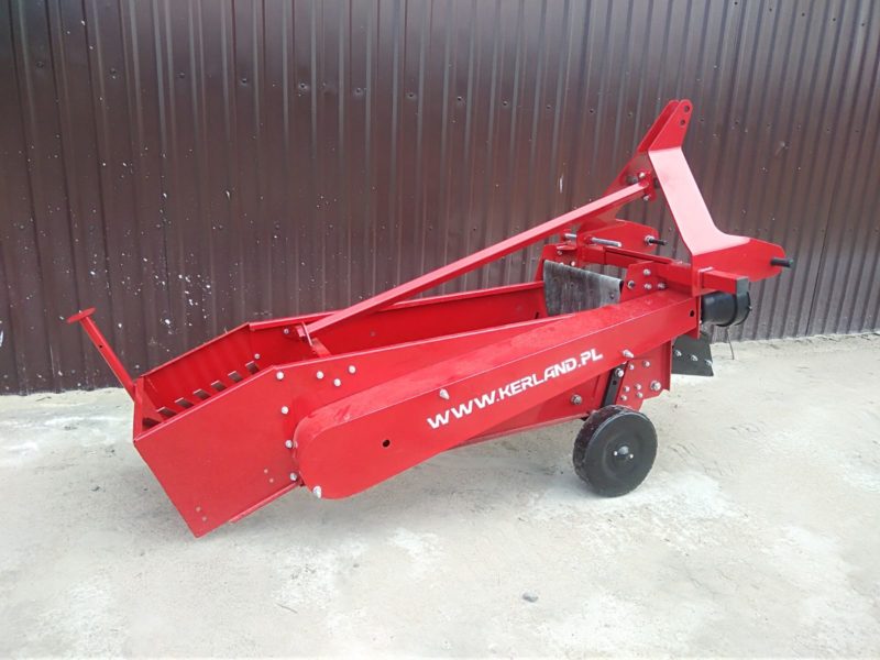 What types of potato diggers are there for a walk-behind tractor and how to make one yourself