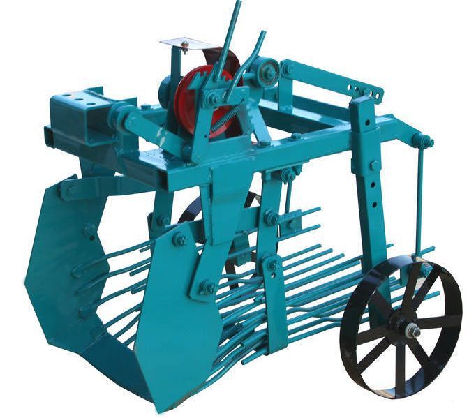 Potato digger for walk-behind tractor Neva