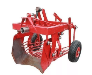 How to make a homemade potato digger for a tractor