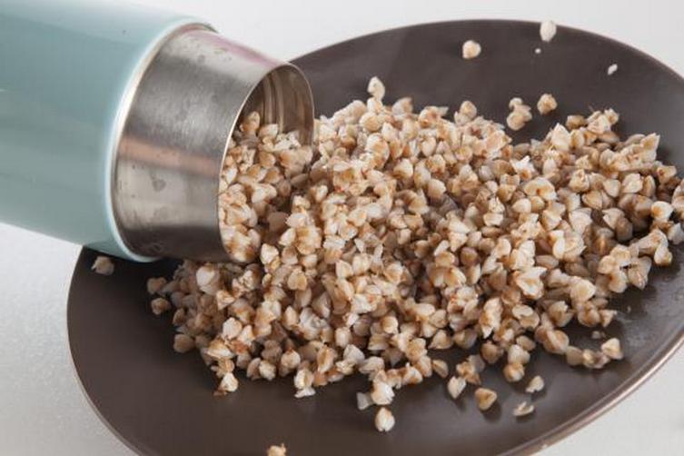buckwheat steamed with boiling water calorie content
